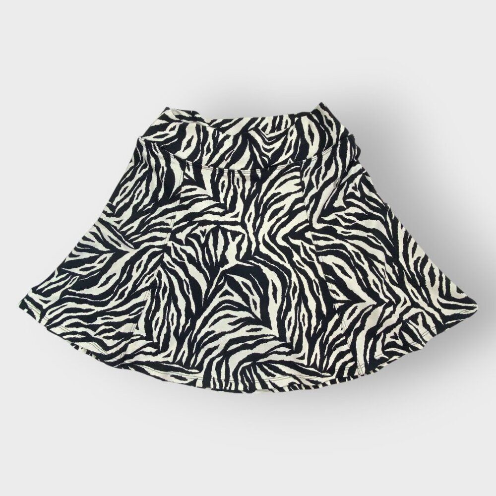 Dona Jo Skort | Small Size 1 | Zebra Print | Pockets | Golf Tennis Pickleball